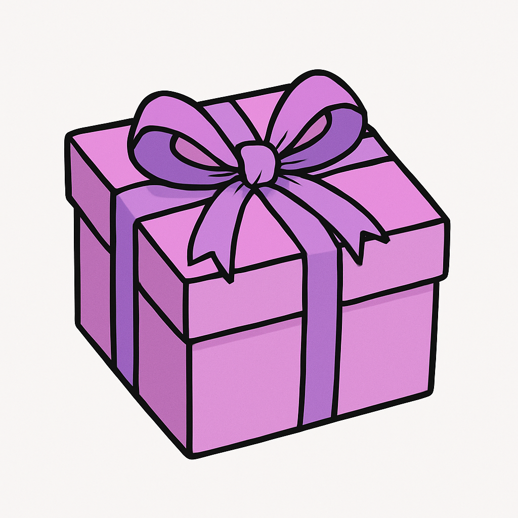 The Sonicsmooth Routine Bundle Builder by Michael Todd Beauty, featuring a purple gift box with a matching ribbon and bow on top, is displayed against a plain white background.