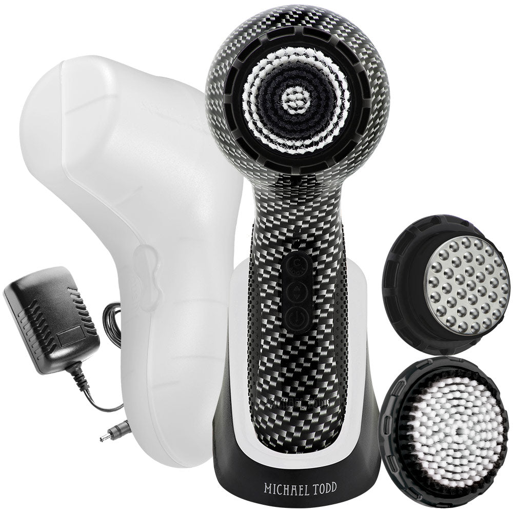 Carbon Fibre Soniclear Elite Face & Body Cleansing Brush