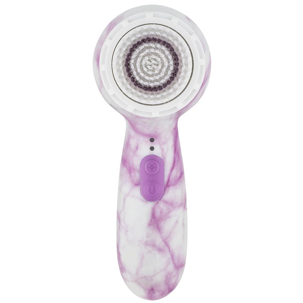 Purple Marble Soniclear Petite Deluxe Sonic Facial Cleansing Brush. visible_badge