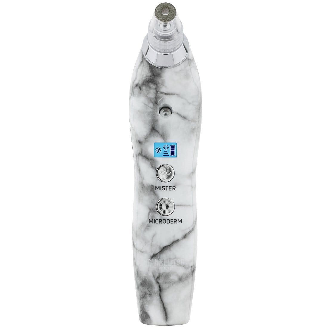 White Marble Sonic Refresher At Home Microdermabrasion System. visible_badge