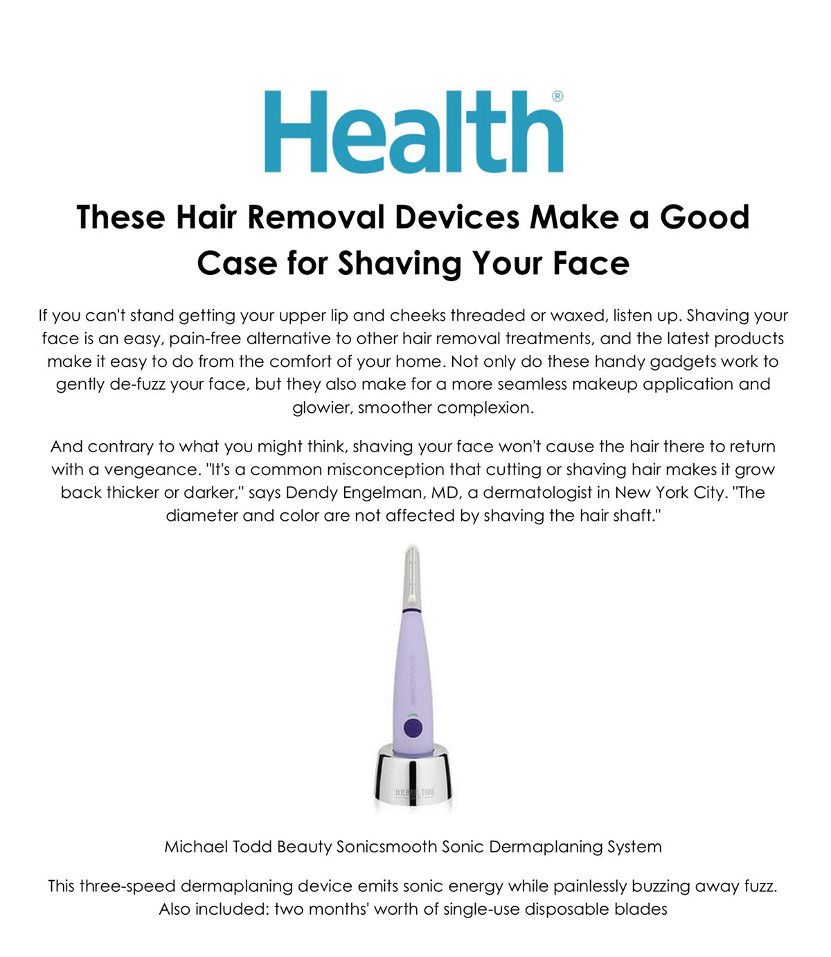 Hair Removal Devices Make a Good Case for Shaving Your Face