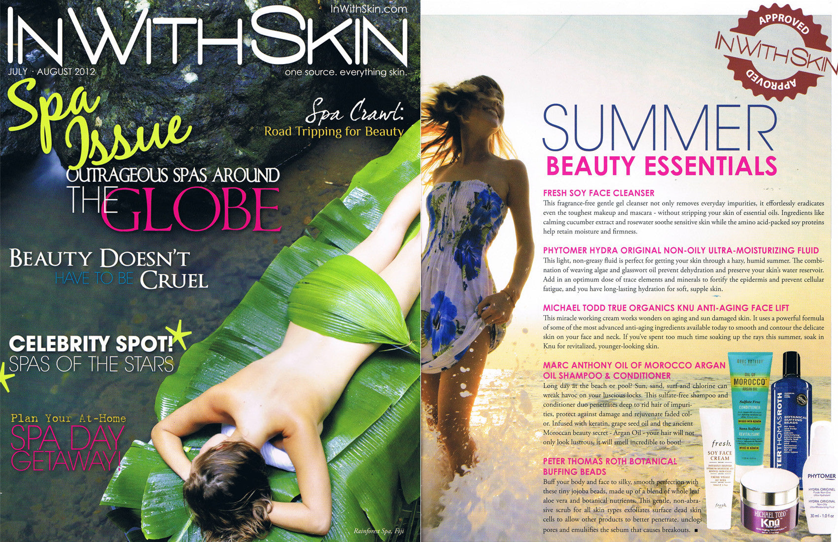 IN WITH SKIN - AUGUST 2012