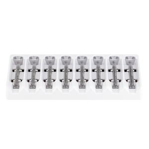 2 Month Supply .The Michael Todd Beauty Sonicsmooth Clear Refill Tips include eight clear plastic ampoules in a white tray, ideal for safely refilling your Sonicsmooth or sonic dermaplane device.