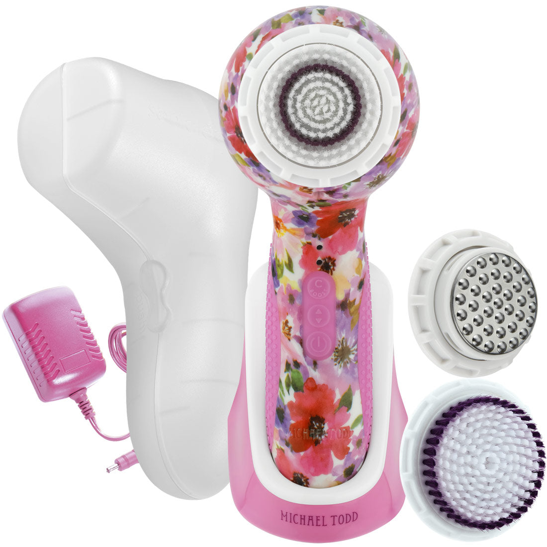 Pink Sakura Soniclear Elite Face & Body Cleansing Brush