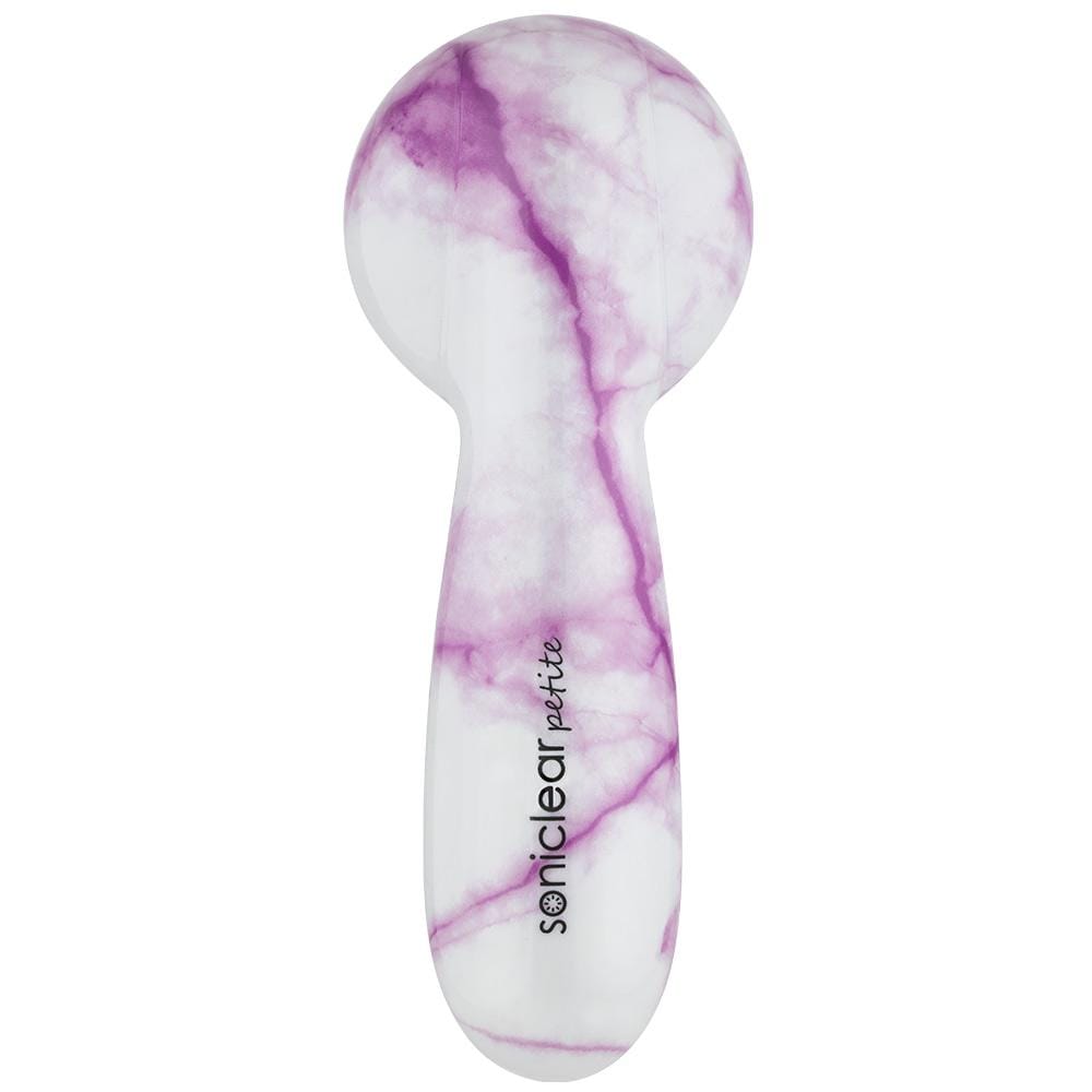Purple Marble Soniclear Petite Deluxe Sonic Facial Cleansing Brush