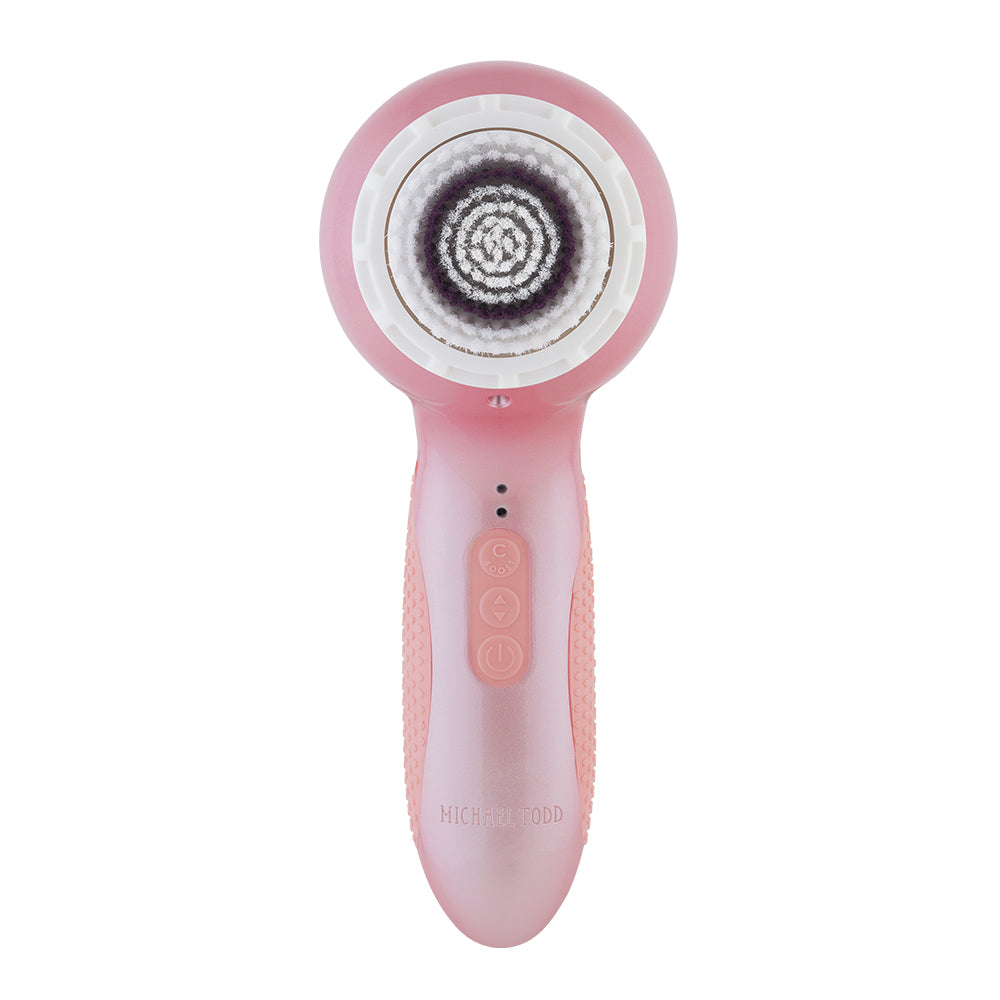 Rose Metallic Soniclear Elite Face & Body Cleansing Brush. visible_badge