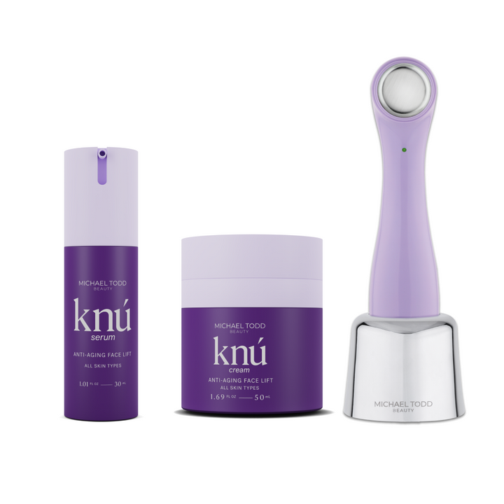 Knú Ageless System facial cleanser, a skincare essential for a refreshing cleanse. visible_badge