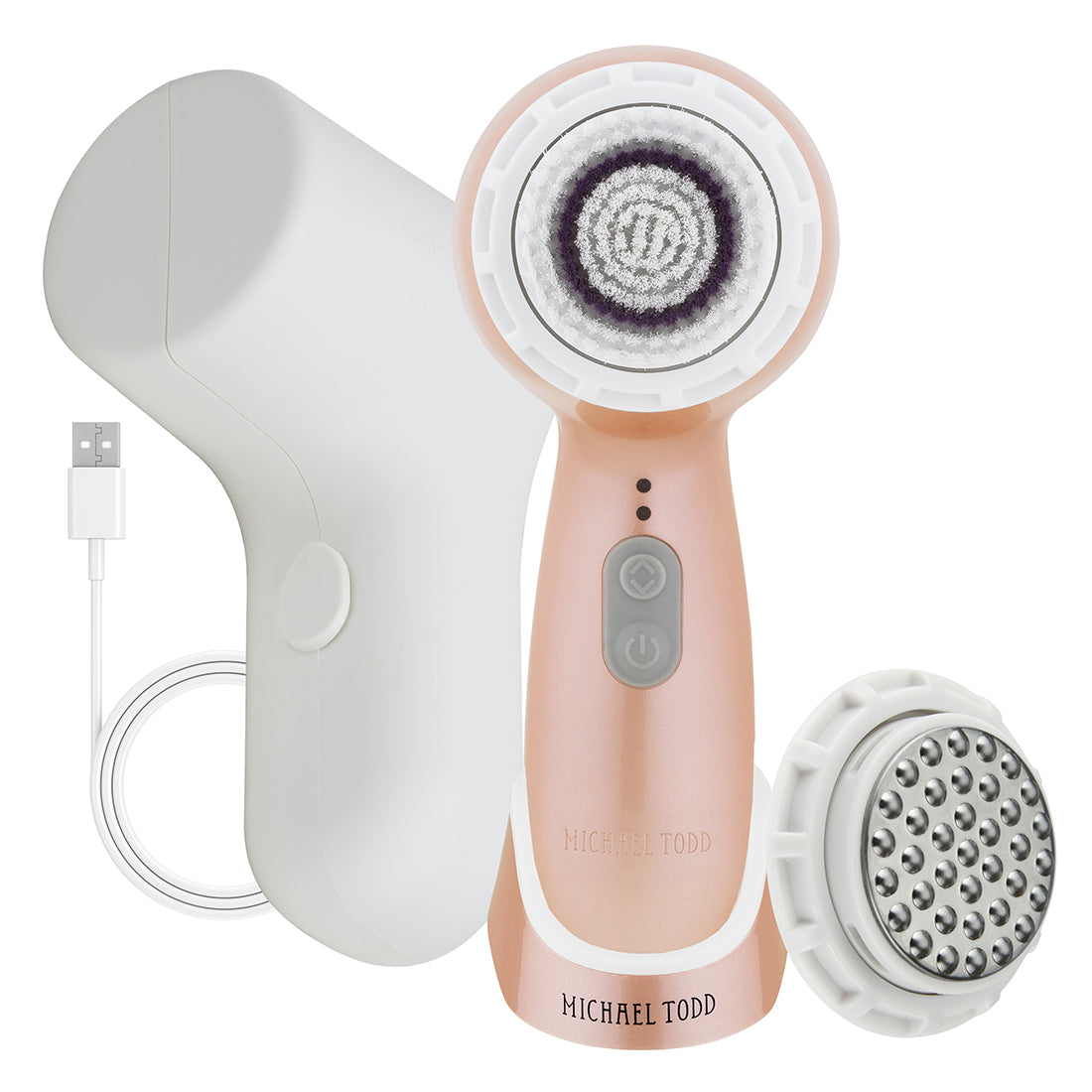 Rose Gold Soniclear Petite Sonic Facial Cleansing Brush