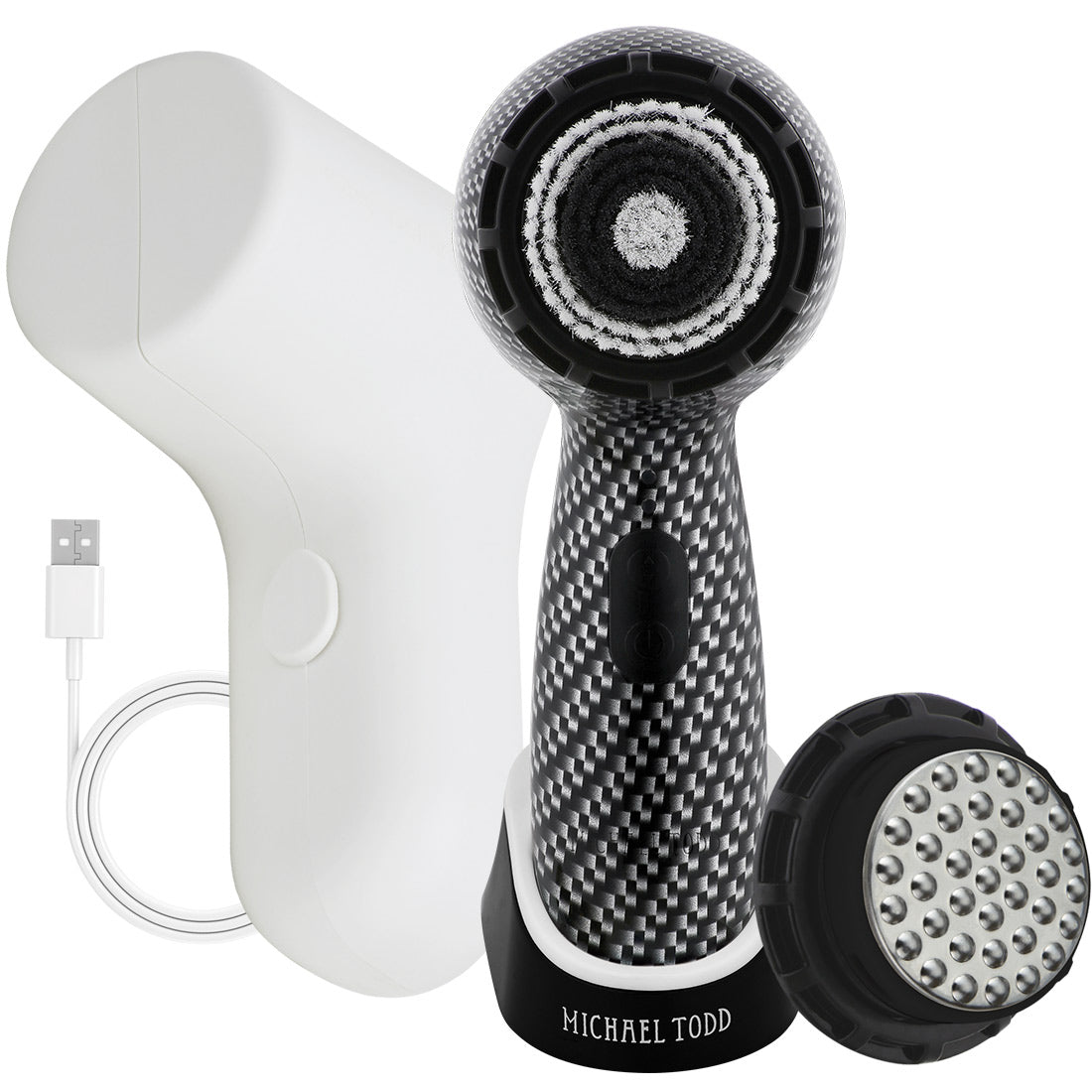 Carbon Fibre Soniclear Petite Sonic Facial Cleansing Brush