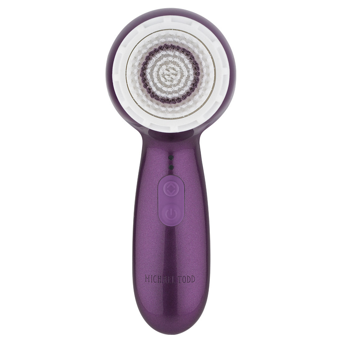 Purple Metallic Soniclear Petite Sonic Facial Cleansing Brush. visible_badge