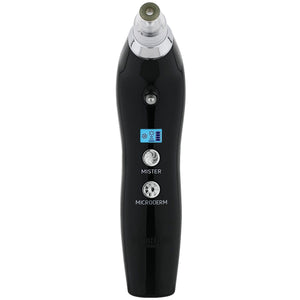 Black Metallic Sonic Refresher At Home Microdermabrasion System. visible_badge