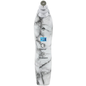 White Marble Sonic Refresher At Home Microdermabrasion System. visible_badge