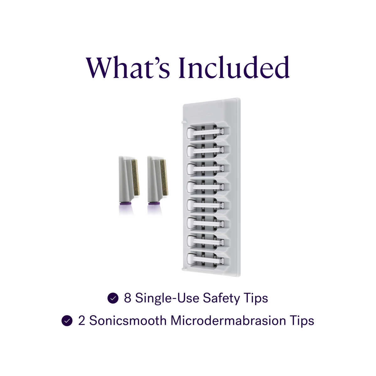 Sonicsmooth Pro Refills Sonic Dermaplaning System by Michael Todd Beauty